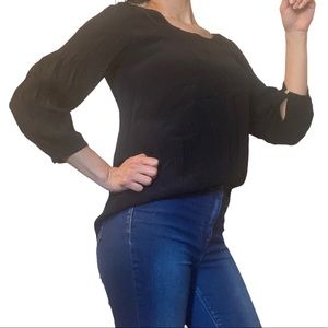 Banana Republic Black Petite Small blouse